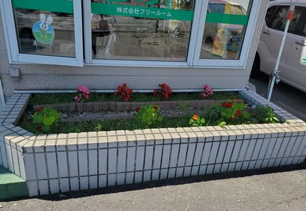 エイブル清田店の花