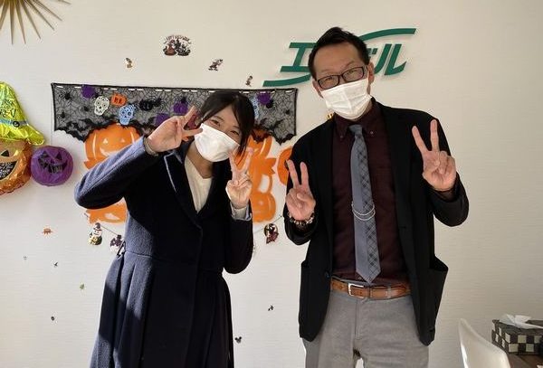 伊與さんがすぐに希望したお部屋の隣のお部屋を押さえてくれました。おかげさまで満足のいく新築のお部屋に入居することができました。