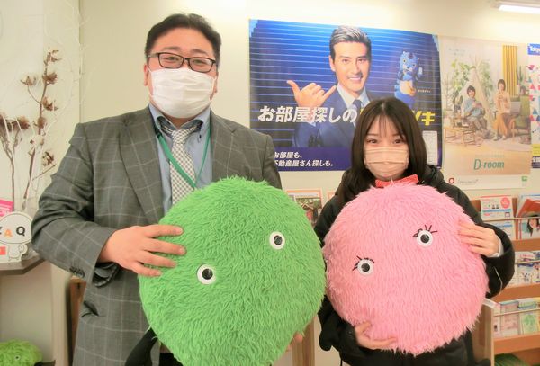 1つ1つ丁寧にご説明いただいたおかげで、本当に安心して決めることができました。もし同じ地区で部屋を探す友人がいた時には、ぜひオススメしたいと考えています。