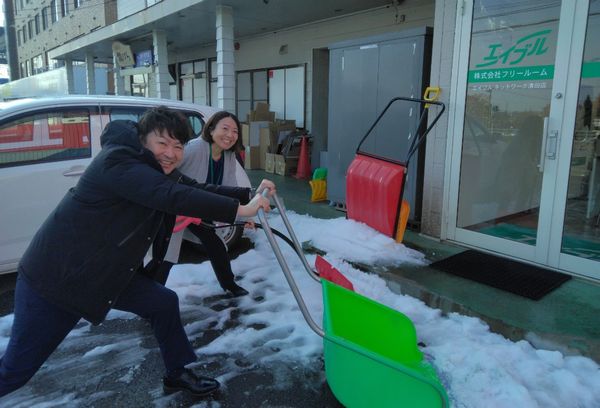 清田店除雪